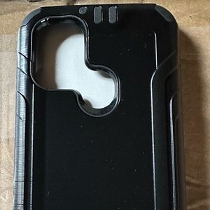 Black Coolpad Suva hard phone case.